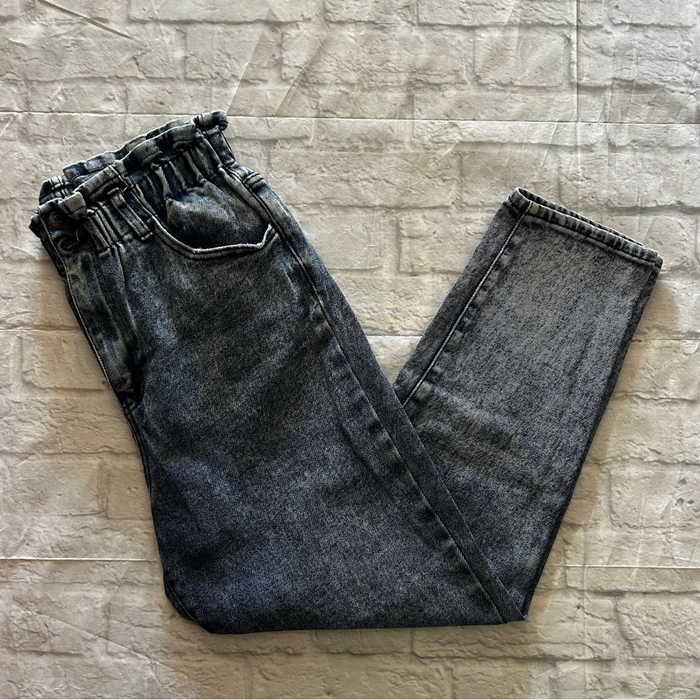 Gathered Waist Jeans